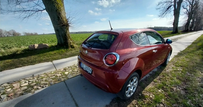 Alfa Romeo Mito cena 25700 przebieg: 61000, rok produkcji 2011 z Bytów małe 92